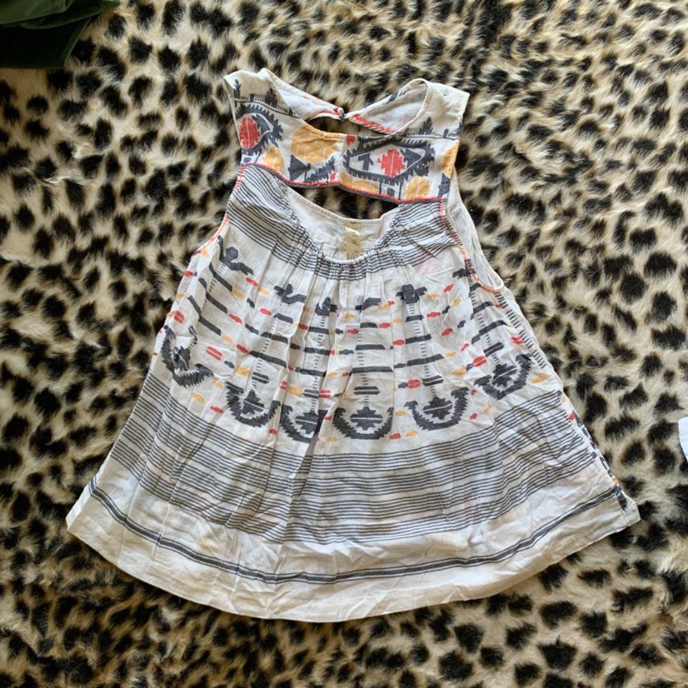 FREE PEOPLE. Cutout Swing Tank.